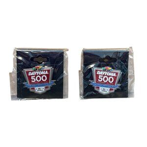Daytona 500 Nascar 56th Annual Race 2014 Lapel Pin Badge Lot Of 2 Racing Pin NOS